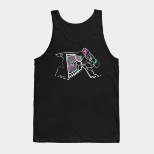 Single Line - Astro Dimensions (White) Tank Top